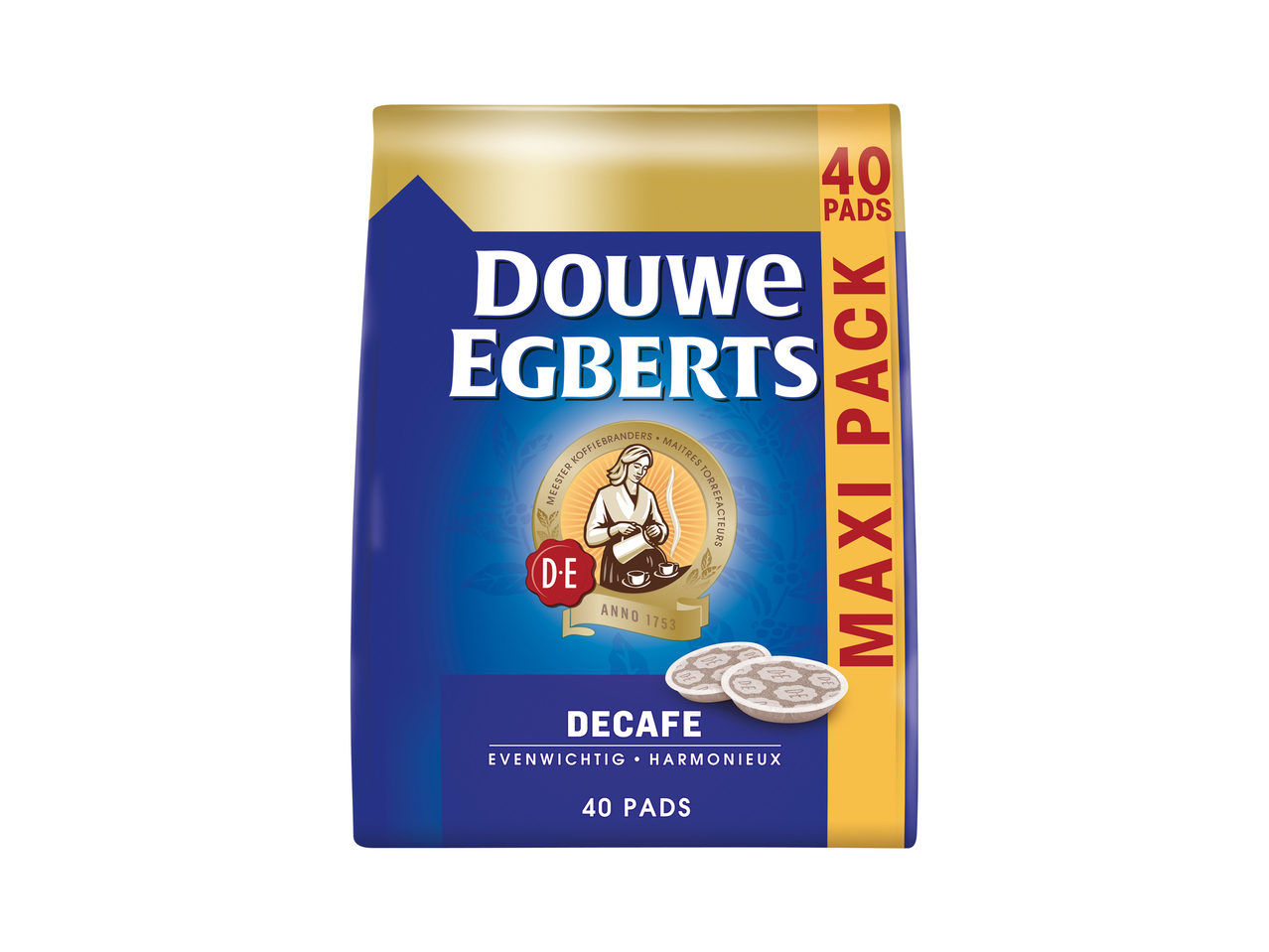 Dosettes de café decafe