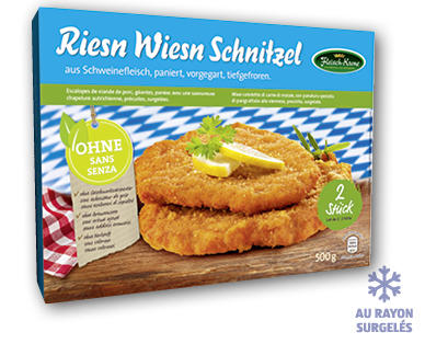 Grosses escalopes panées FLEISCH-KRONE