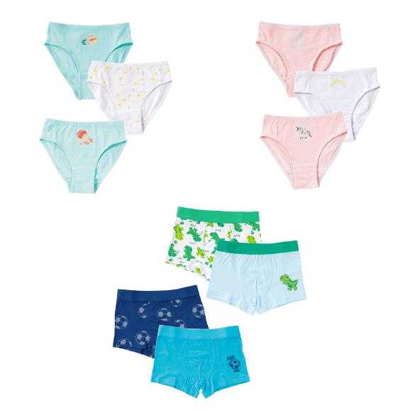 LILY & DAN(R) 				Slips, 3 st. of boxershorts, 2 st.