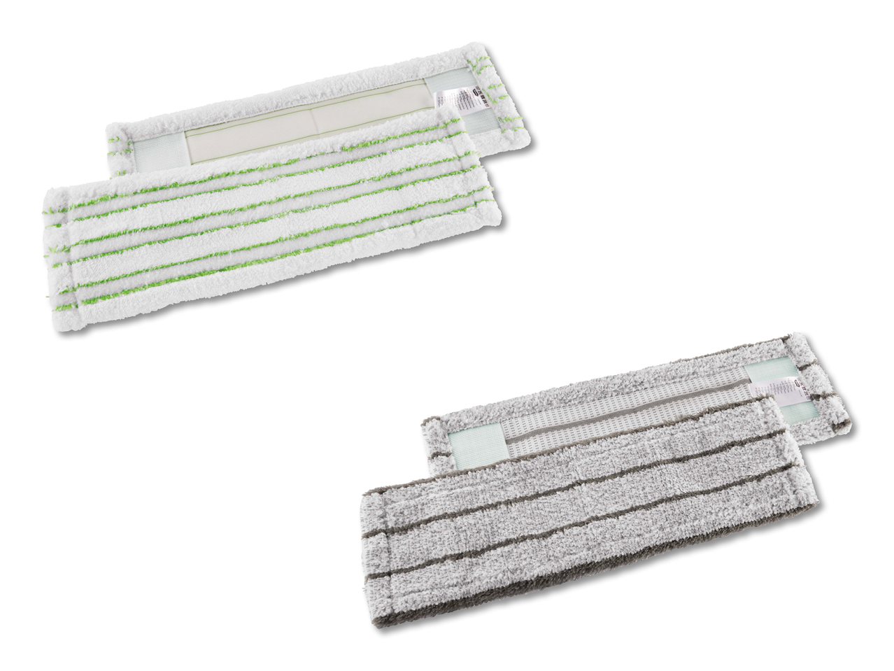 Housses en microfibre, lot de 2