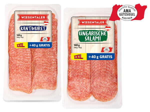 Rohwurstspezialität 100 g + 40 g gratis