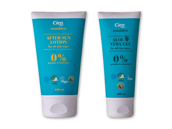 Aloe vera gel eller aftersun