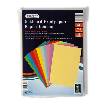 A4-Buntpapier