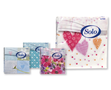 Serviettes "Fête des Mères" SOLO