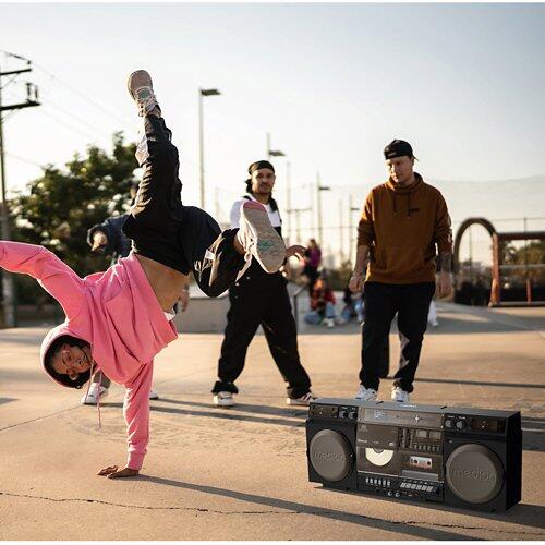 MEDION(R) LIFE(R) Retro-Boombox P66538 schwarz