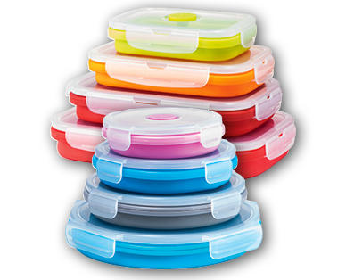 Lot de boîtes à déjeuner en silicone, 4 pièces CROFTON(R)