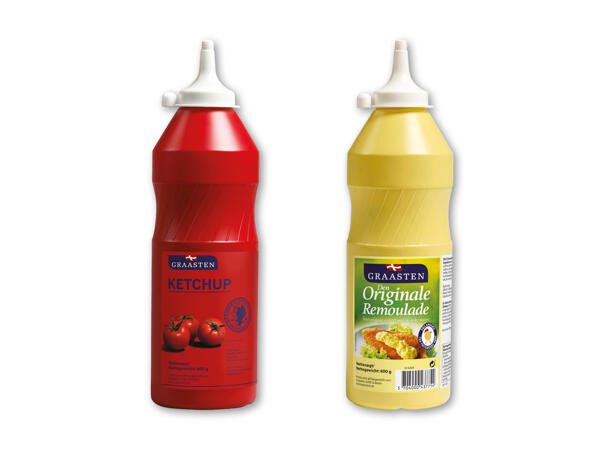 Graasten ketchup eller remoulade