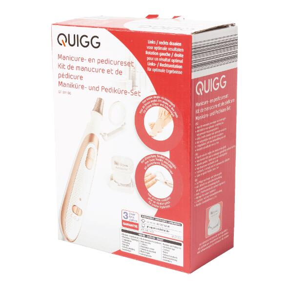 QUIGG(R) 				Maniküre- und Pediküreset
