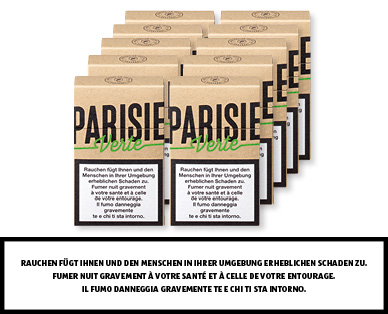 PARISIENNE Verte OHNE