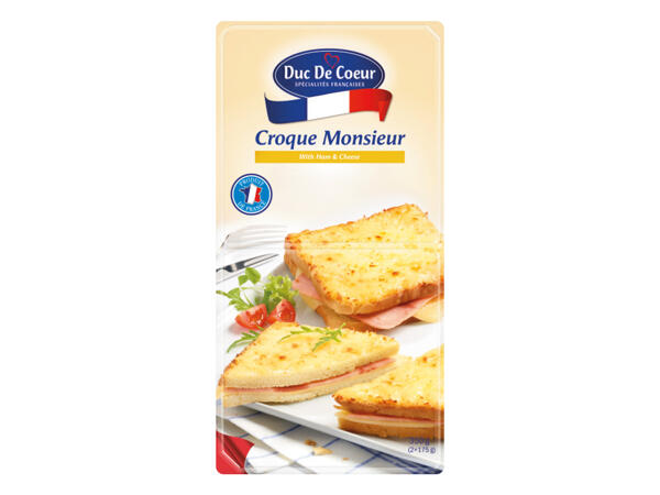 Duc De Coeur Croque Monsieur