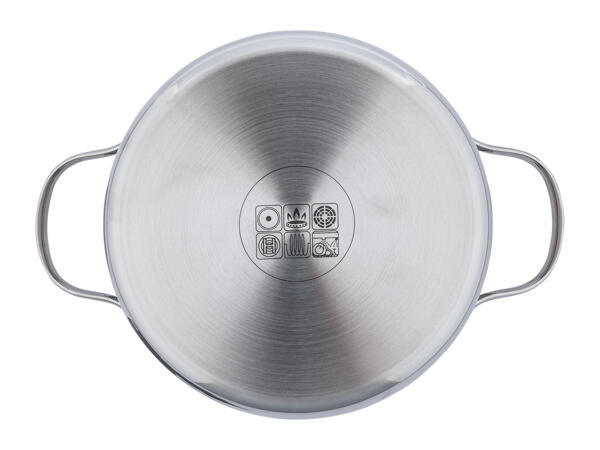 Ernesto 20cm Stainless Steel Pan