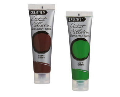 Acrylic Artist Paint Tubes 100ml