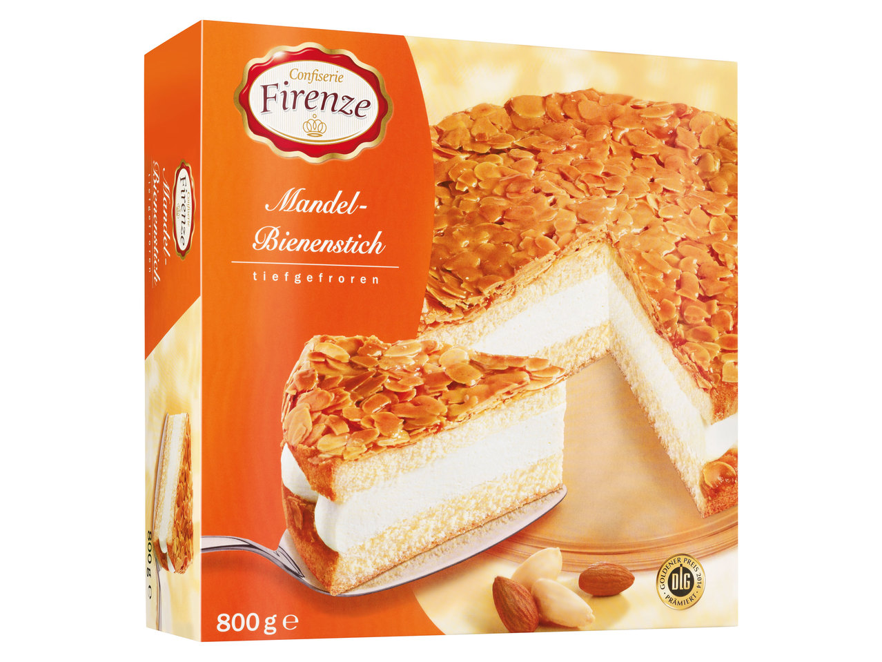 CONFISERIE FIRENZE Mandel-Bienenstich-Torte