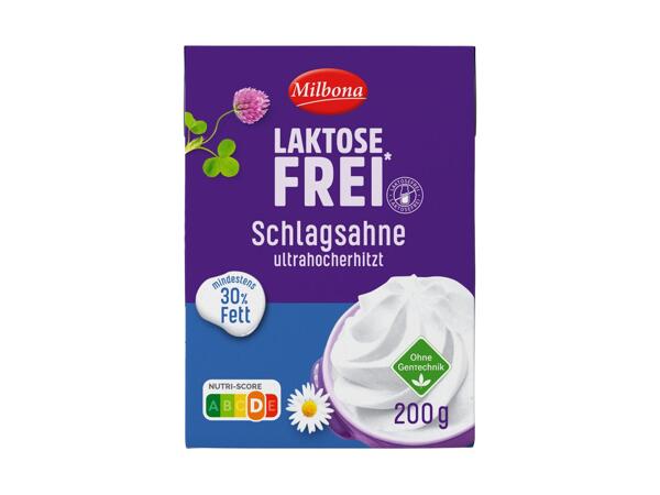 Laktosefreier Schlagobers