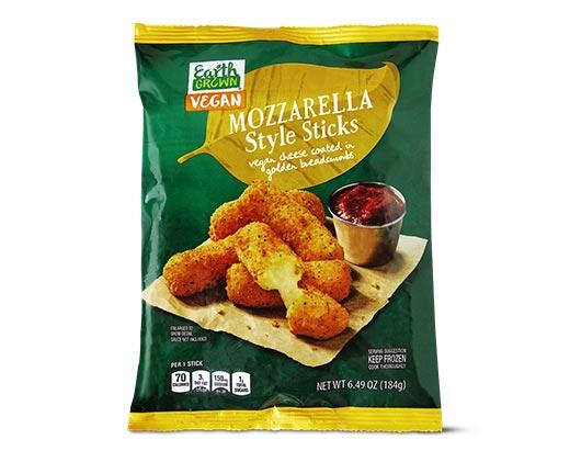 Earth Grown 
 Vegan "Mozzarella" Sticks