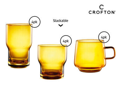 Stackable Glasses 4pk