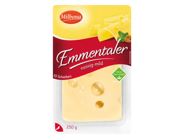 MILBONA Emmentaler in Scheiben