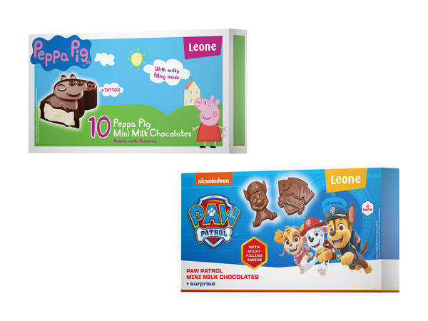 Paw Patrol/Peppa Pig Tafelschokolade