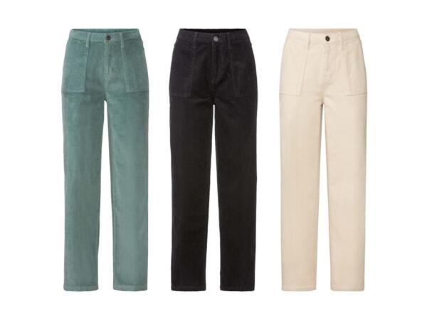 Pantalon en velours côtelé