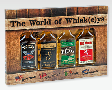 Lot de dégustation de whisky