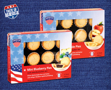 TASTE OF AMERICA Mini Pies