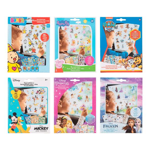 STUDIO 100(R)/PEPPA PIG(R)/PAW PATROL(R)/DISNEY(R) 				Raamstickers