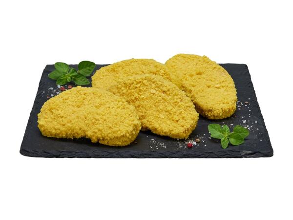 Cervelas pané au fromage