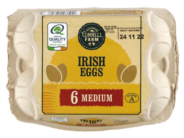 6 Medium Eggs