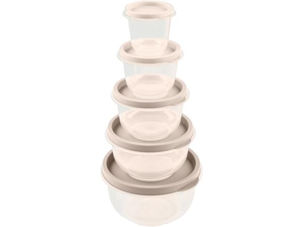 Food storage container set, 5 pieces
