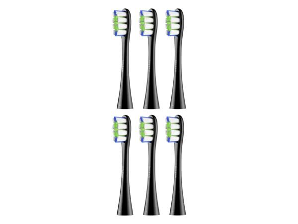 Brush head for electric toothbrush, 6 pieces
