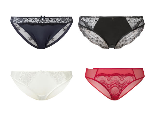 Culottes en dentelle, lot de 2