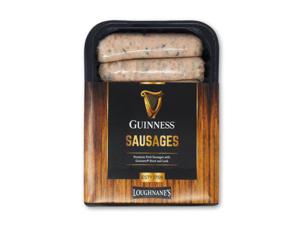 Loughnane's Guinness pølser