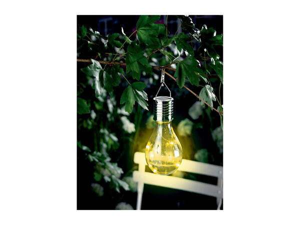 Livarno Home Hanging Solar LED Bulb Decoration