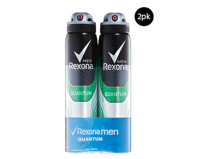 Men's Rexona Anti Perspirant Deodorant 2 x 150g