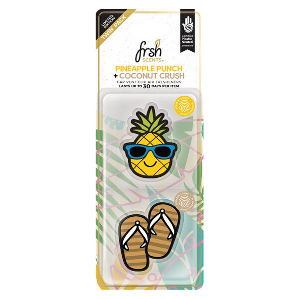 FRSH SCENTS Pineapple & Flip Flops Air Freshener