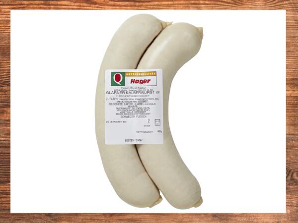 Salsiccia di vitello di Glarona IGP