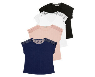 MAGLIETTA CON PIZZO DA DONNA