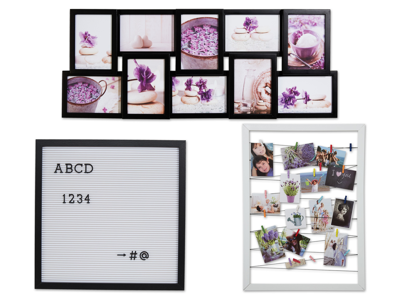 MELINERA(R) Bilderrahmen oder Letter-Board