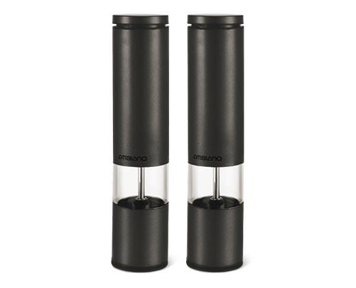 Ambiano 
 Electric Salt and Pepper Mill Set