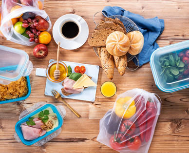 Mehrwegnetz für Obst- und Gemüse, 3-teilig