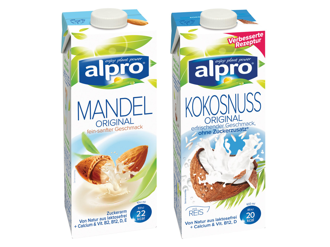 ALPRO Mandel- oder Kokosnussdrink