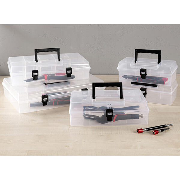 Transparente Sortierbox