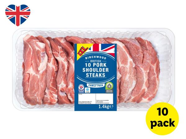 Birchwood XXL British Pork Shoulder Steaks