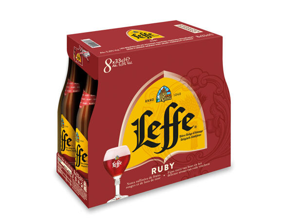 Bière spéciale ruby
