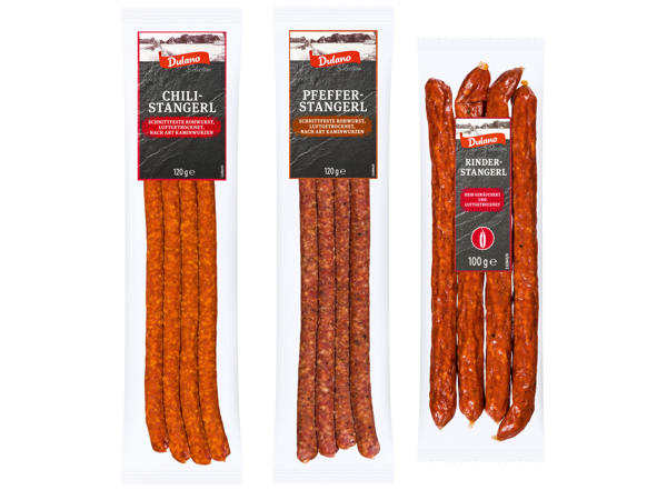 DULANO SELECTION Chili-, Rinder- oder Pfefferstangerl