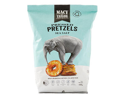 Macy & Tailor Salted Pressed Pretzels 180g