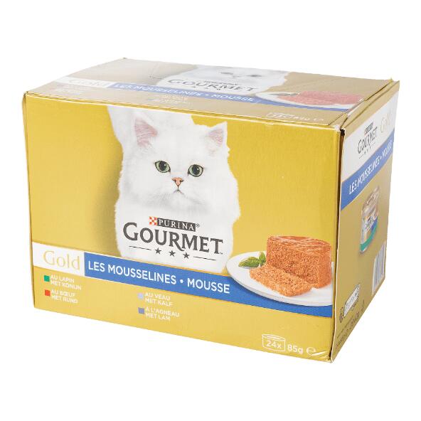 PURINA(R) 				Gourmet Gold mousse, 24 pcs