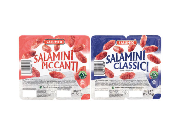 Mini Salami classic or spicy