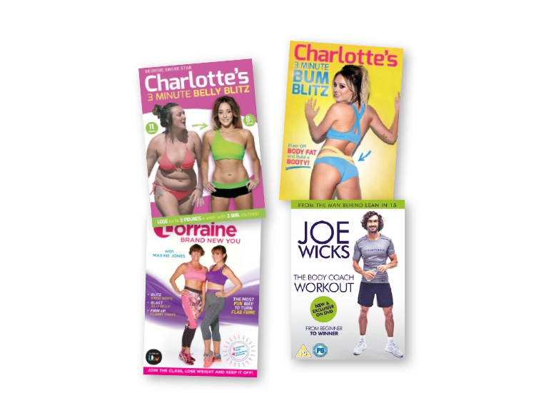 Celebrity Fitness DVD's
