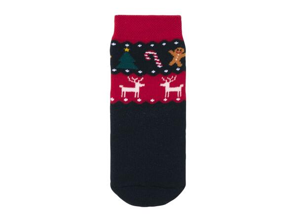Lupilu Younger Kids' Christmas Thermal Socks - 2 Pairs
